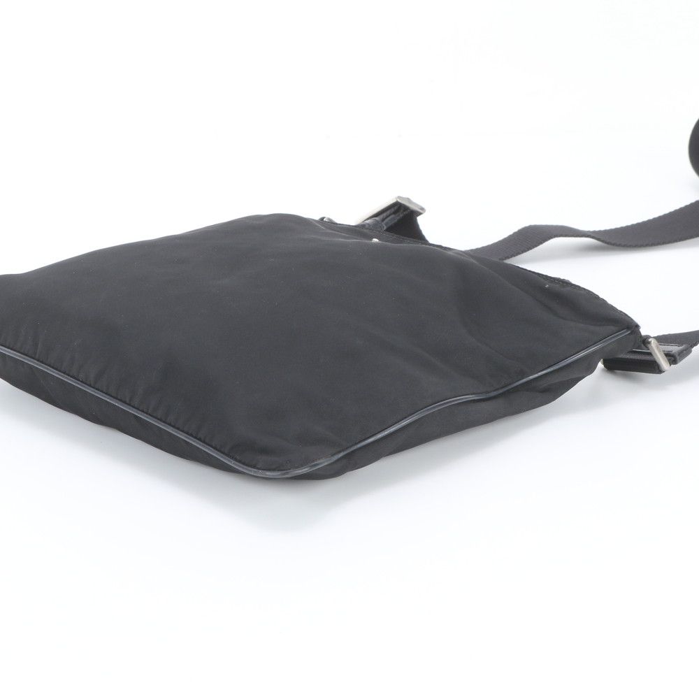 Prada Tessuto Nylon Triangle Logo Shoulder Bag Crossbody Messenger — view 4