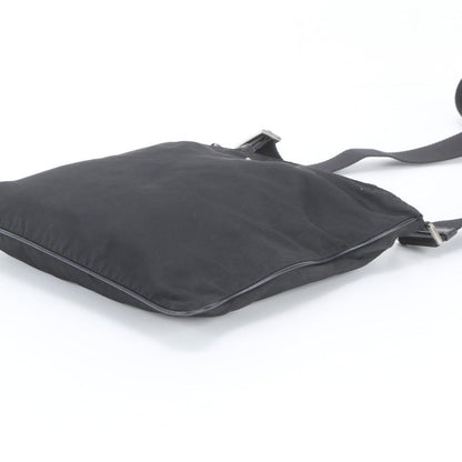 Prada Tessuto Nylon Triangle Logo Shoulder Bag Crossbody Messenger — view 4