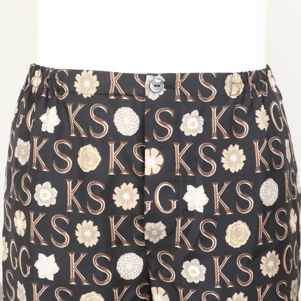 Gucci Ken Scott Collaboration Silk 100% All Over Print Shorts 44 — view 2