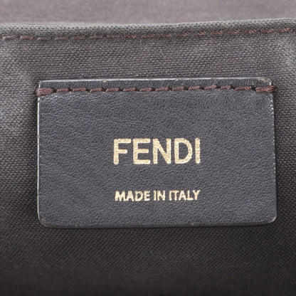 Fendi Is Backpack Leather Shoulder Bag Black — view 8