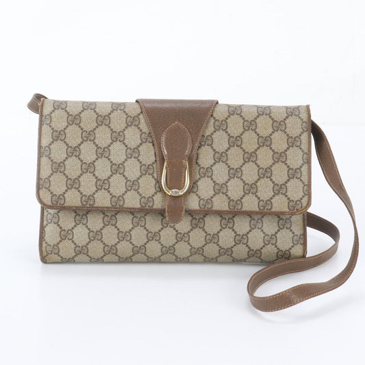 Gucci Vintage GG Supreme 904 02 050 Leather Shoulder Bag Crossbody Hand