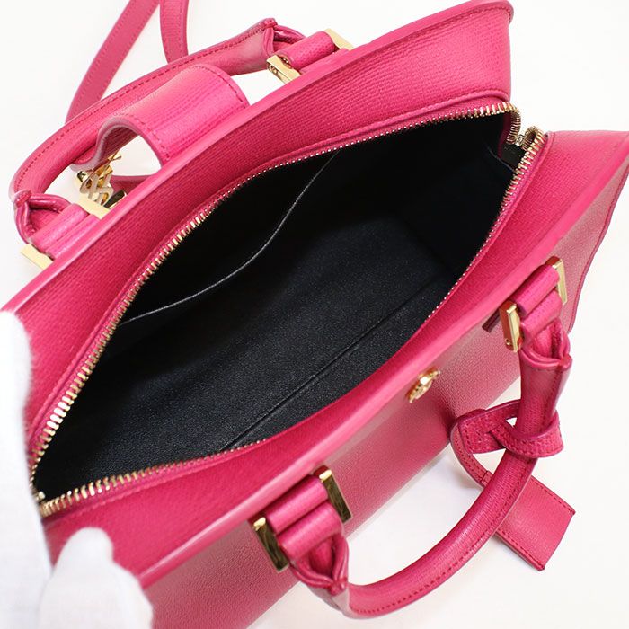 Saint Laurent Baby Monogram Cabas 2-Way Handbag Calfskin — view 3