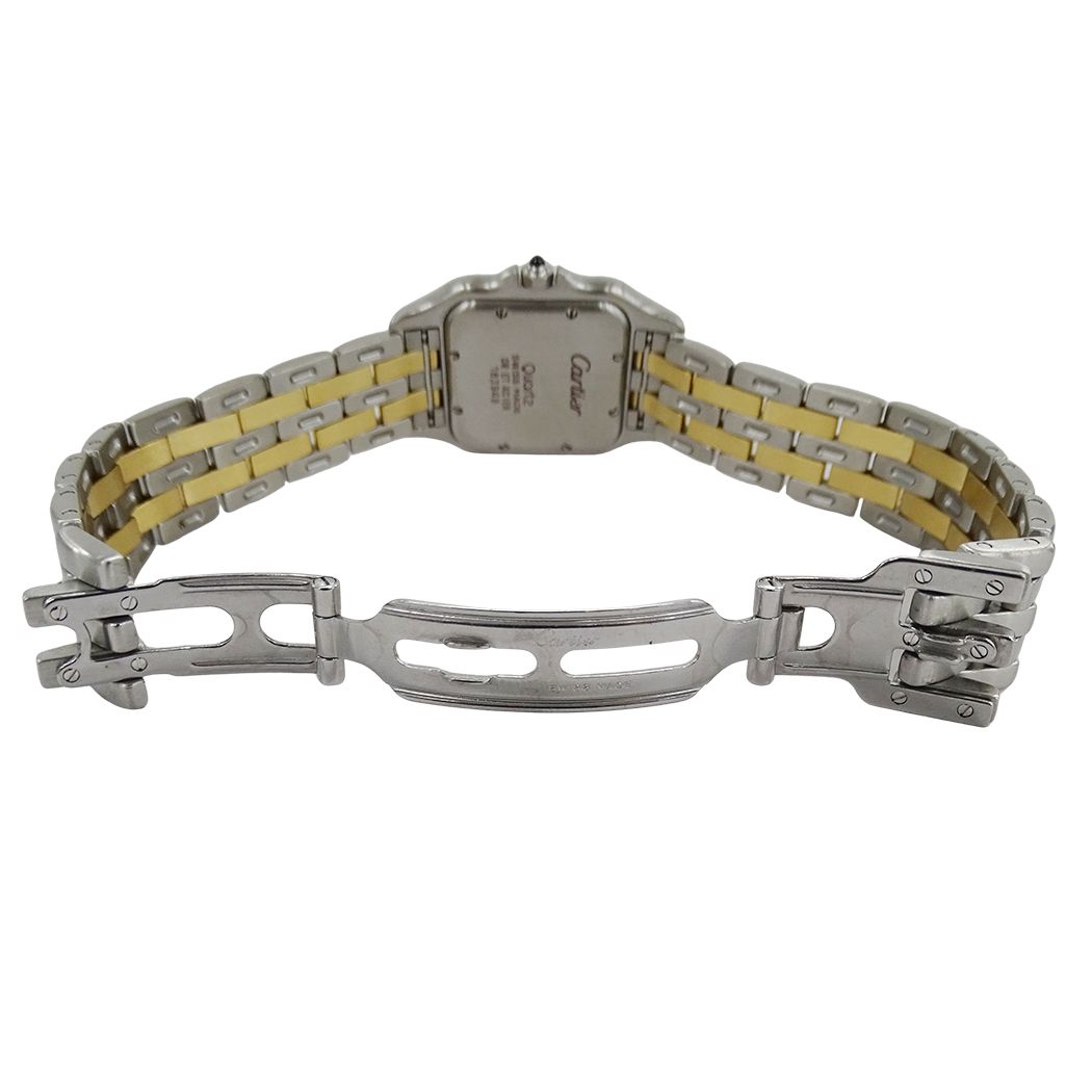 Cartier Clock Boys' Panthere MM Date Quartz Stainless SS Gold YG 2 — view 4