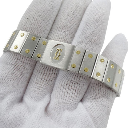 Cartier Watch Santos Octagon LM Date Quartz Stainless Steel Gold YG — view 6