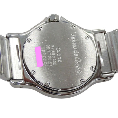 Cartier Watch Santos Octagon LM Date Quartz Stainless Steel Gold YG — view 7