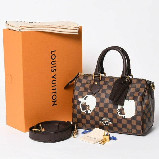 Louis Vuitton Speedy Bandouliere 25 2-Way Bag Damier Friendship Pharrell