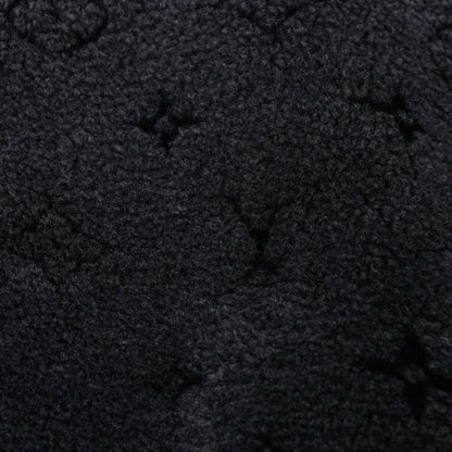 Louis Vuitton Shearling Crew Neck Knit Sweatshirt Rda Black Gray S — view 5