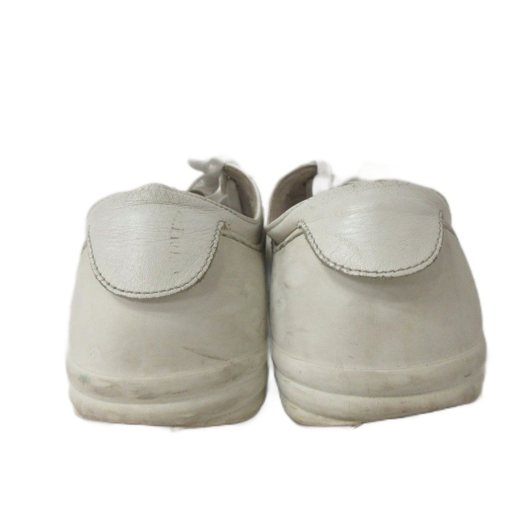 Chanel Sneakers Lace-up CC Logo Leather White — view 4