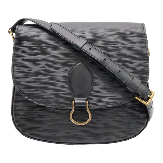 Louis Vuitton Epi Saint-cloud Shoulder Bag Pochette Crossbody Leather Noir