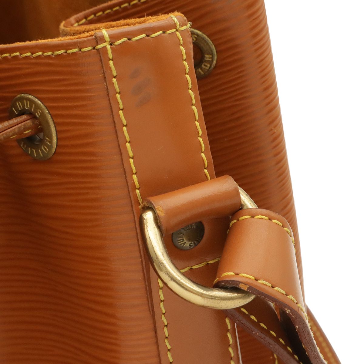 Louis Vuitton Epi Petit Noe Shoulder Bag Cipango Gold Brown — view 4
