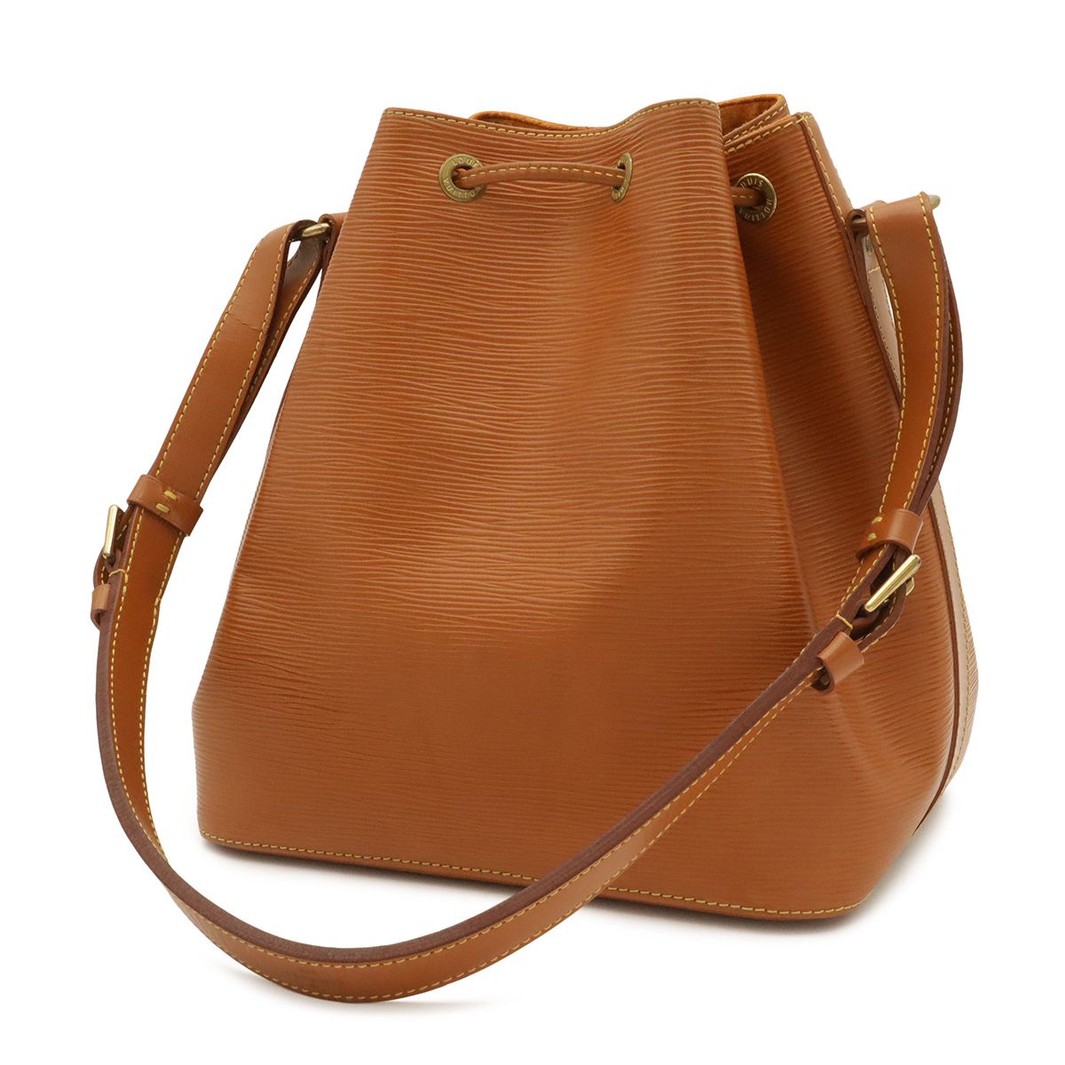 Louis Vuitton Epi Petit Noe Shoulder Bag Cipango Gold Brown — view 2