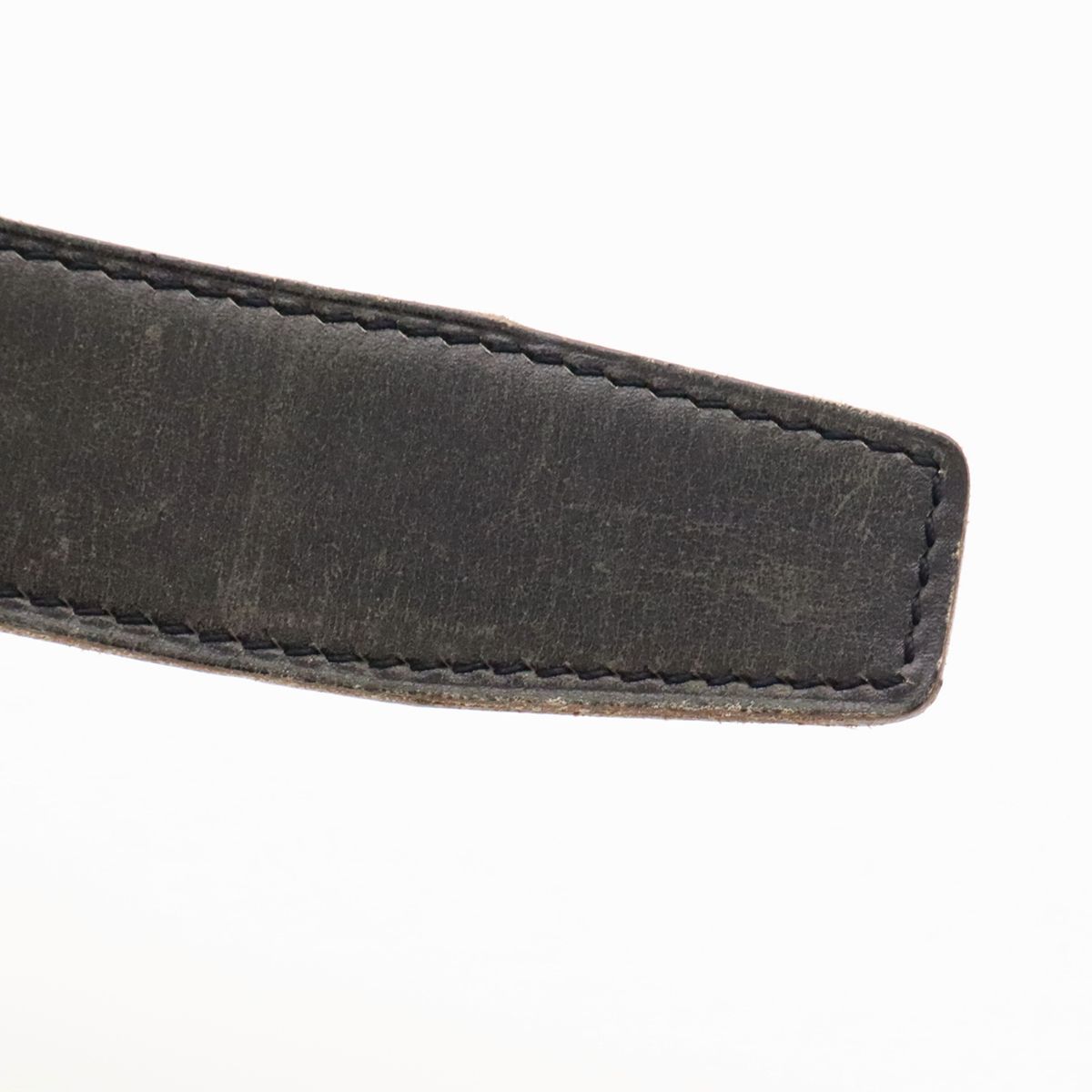 Hermes H Belt H Buckle Constance Reversible Togo Box Calf Brown Black Silver 80 — view 8