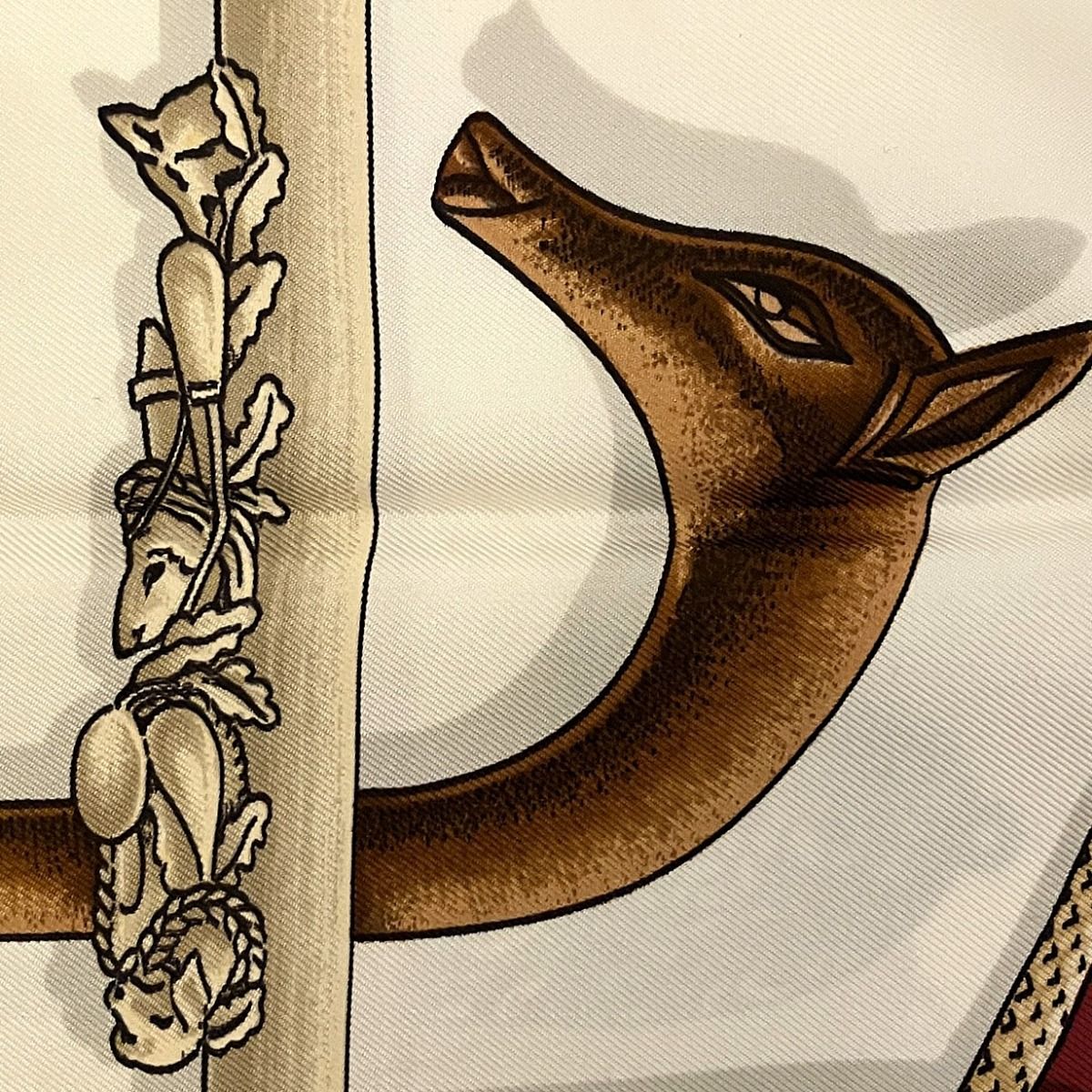 Hermes Carre 90 Cane and Decoration Scarf Silk — view 6
