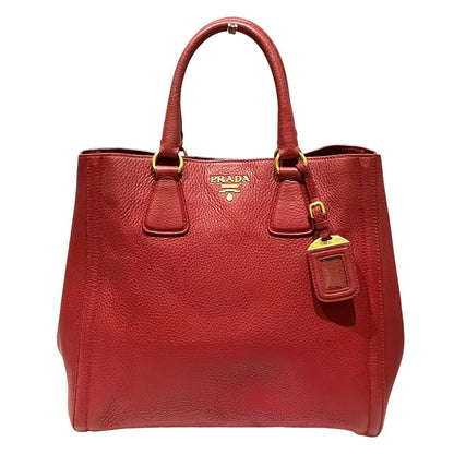 Prada Vitello Daino Tote Bag Leather
