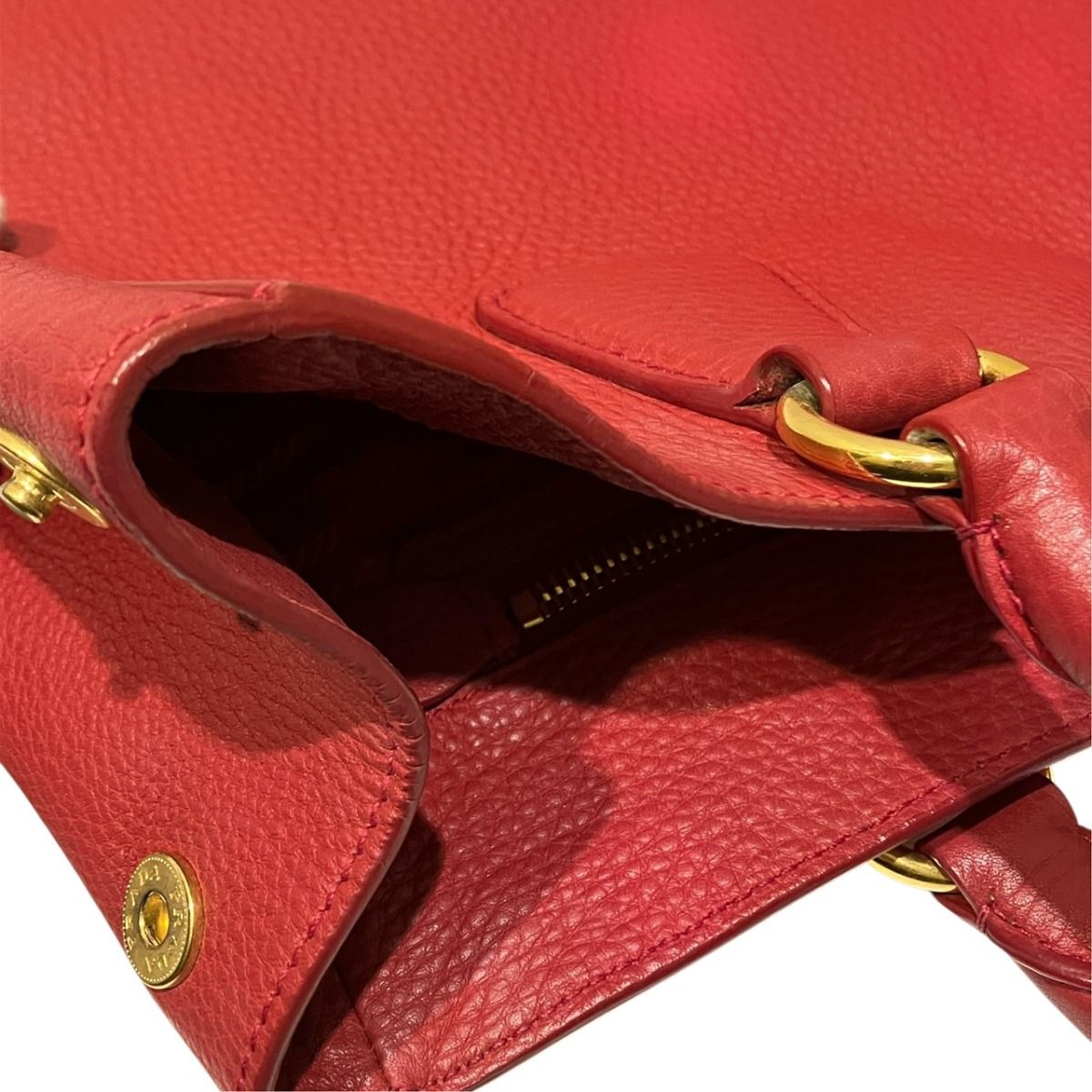 Prada Vitello Daino Tote Bag Leather — view 8