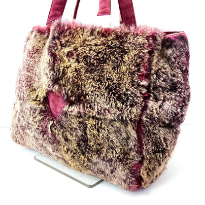 Chanel Rabbit Handbag Suede — view 7