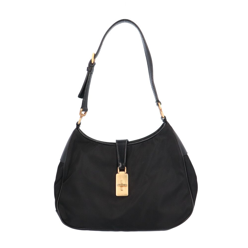 Prada Handbag Nylon Black