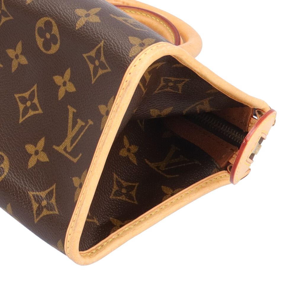 Louis Vuitton Popincourt Monogram Handbag Canvas Brown — view 8