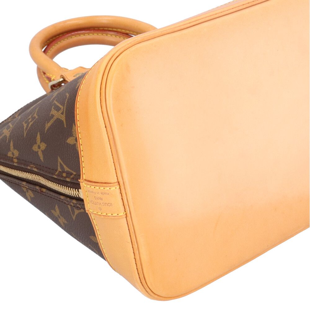 Louis Vuitton Alma PM Monogram Handbag Canvas Brown — view 7