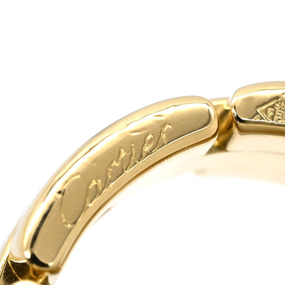 Cartier Maillon Panthere 3-Row Half Diamond Ring Yellow Gold 50 — view 3