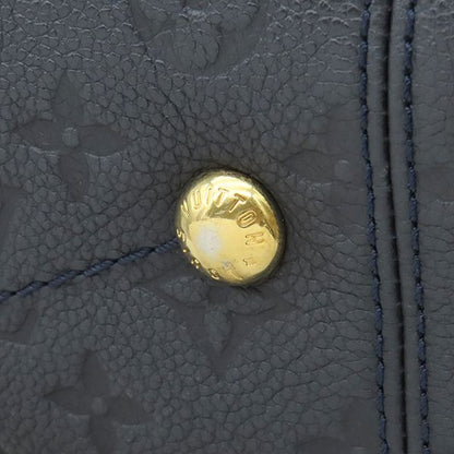 Louis Vuitton Handbag Artsy MM Monogram Empreinte Infini Gold Tote Navy — view 5