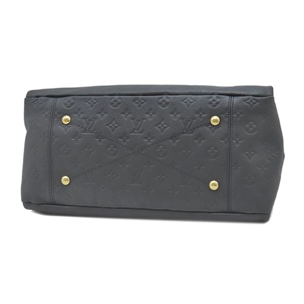 Louis Vuitton Handbag Artsy MM Monogram Empreinte Infini Gold Tote Navy — view 3