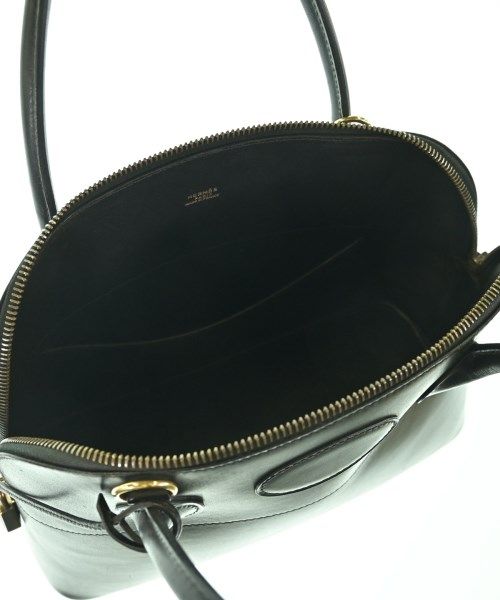 Hermes Bolide 31 Box Calf Gold Handbag — view 3