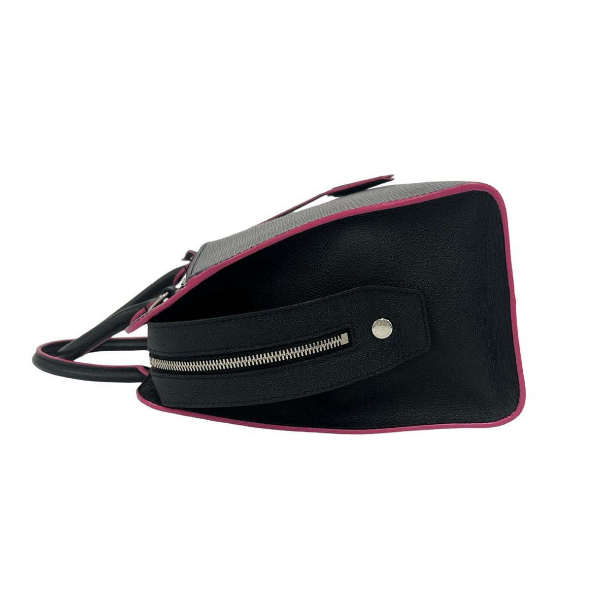 Louis Vuitton Vaneau GM Epi Leather 2-Way Shoulder Bag Noir Hot Pink — view 5