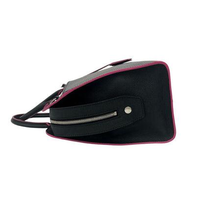 Louis Vuitton Vaneau GM Epi Leather 2-Way Shoulder Bag Noir Hot Pink — view 5