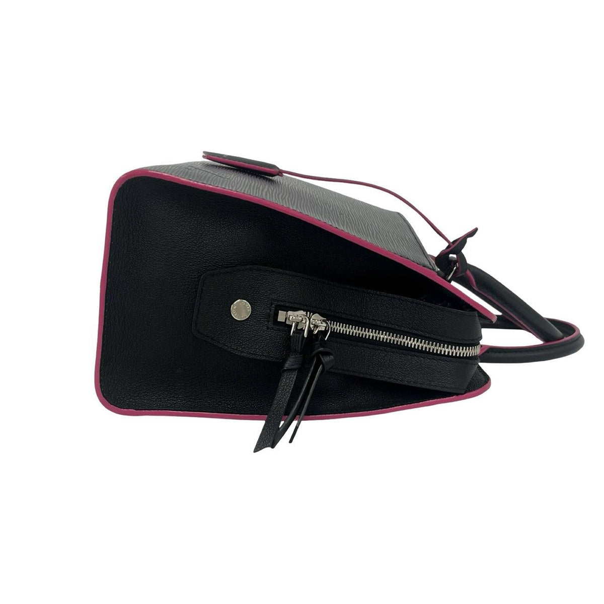 Louis Vuitton Vaneau GM Epi Leather 2-Way Shoulder Bag Noir Hot Pink — view 6