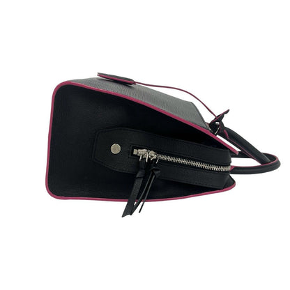 Louis Vuitton Vaneau GM Epi Leather 2-Way Shoulder Bag Noir Hot Pink — view 6