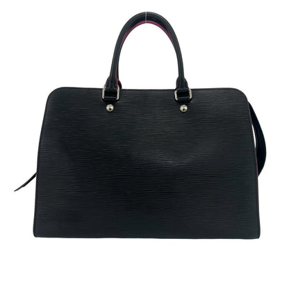 Louis Vuitton Vaneau GM Epi Leather 2-Way Shoulder Bag Noir Hot Pink — view 3