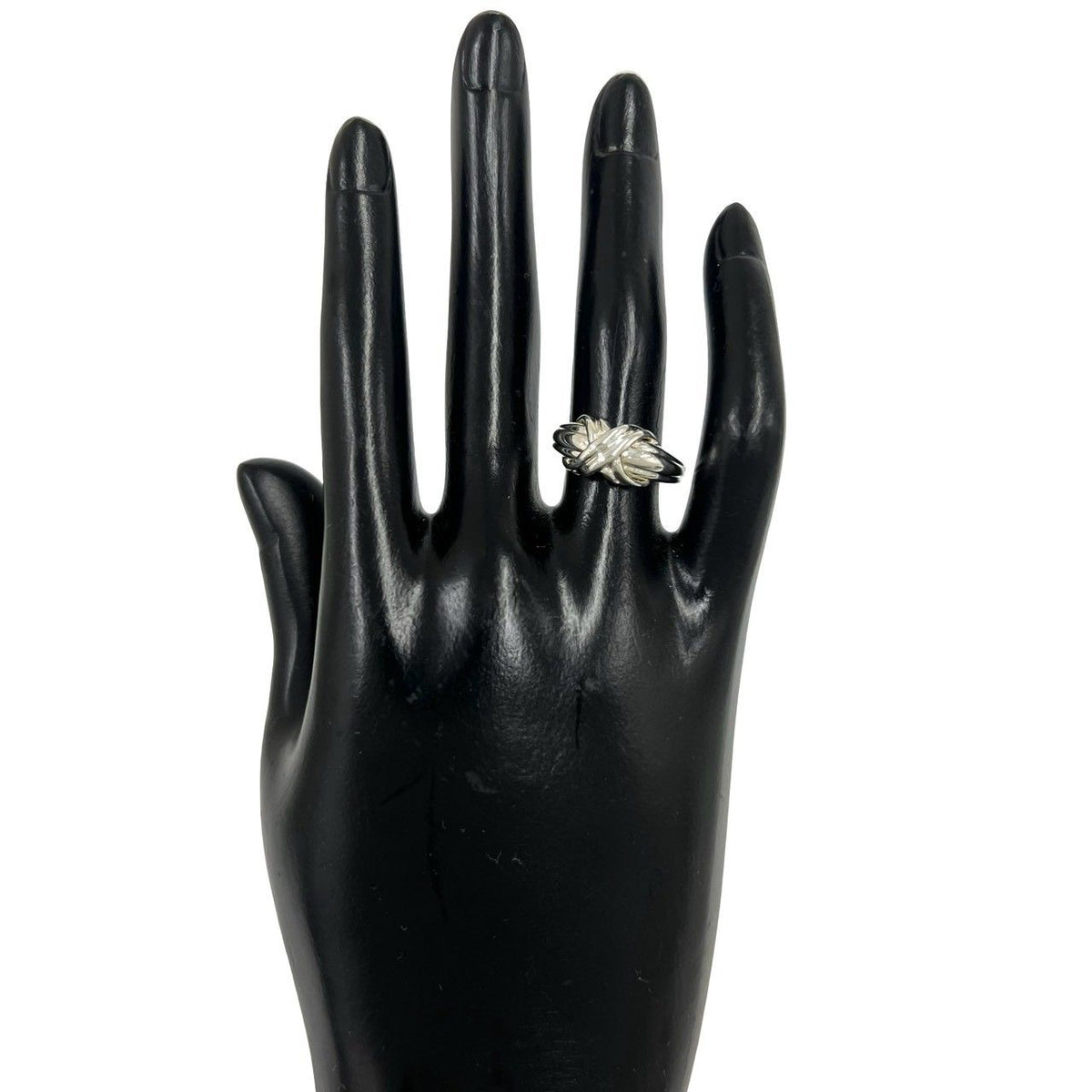 Tiffany & Co Vintage Signature Ring 925 Sterling Silver — view 2
