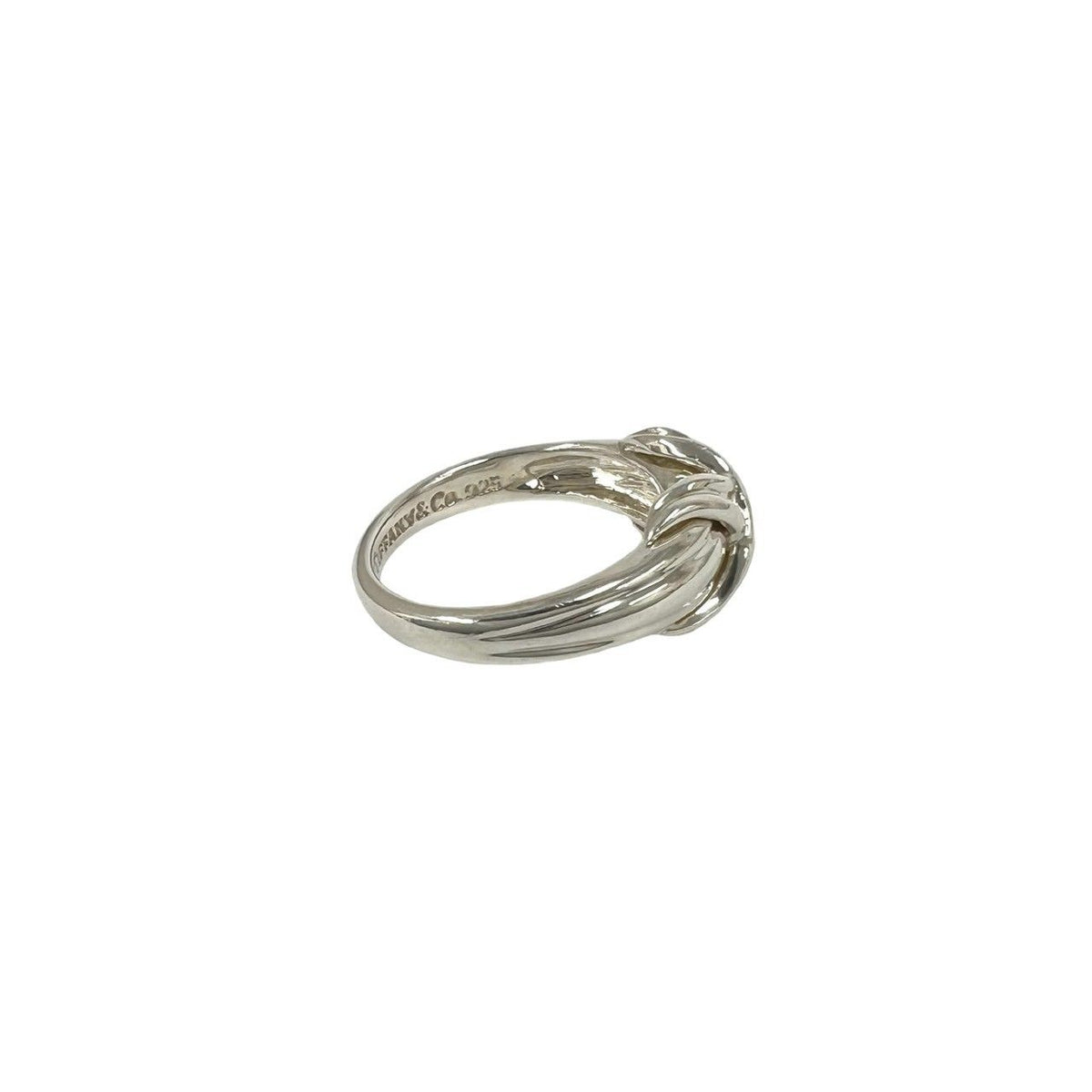 Tiffany & Co Vintage Signature Ring 925 Sterling Silver — view 5