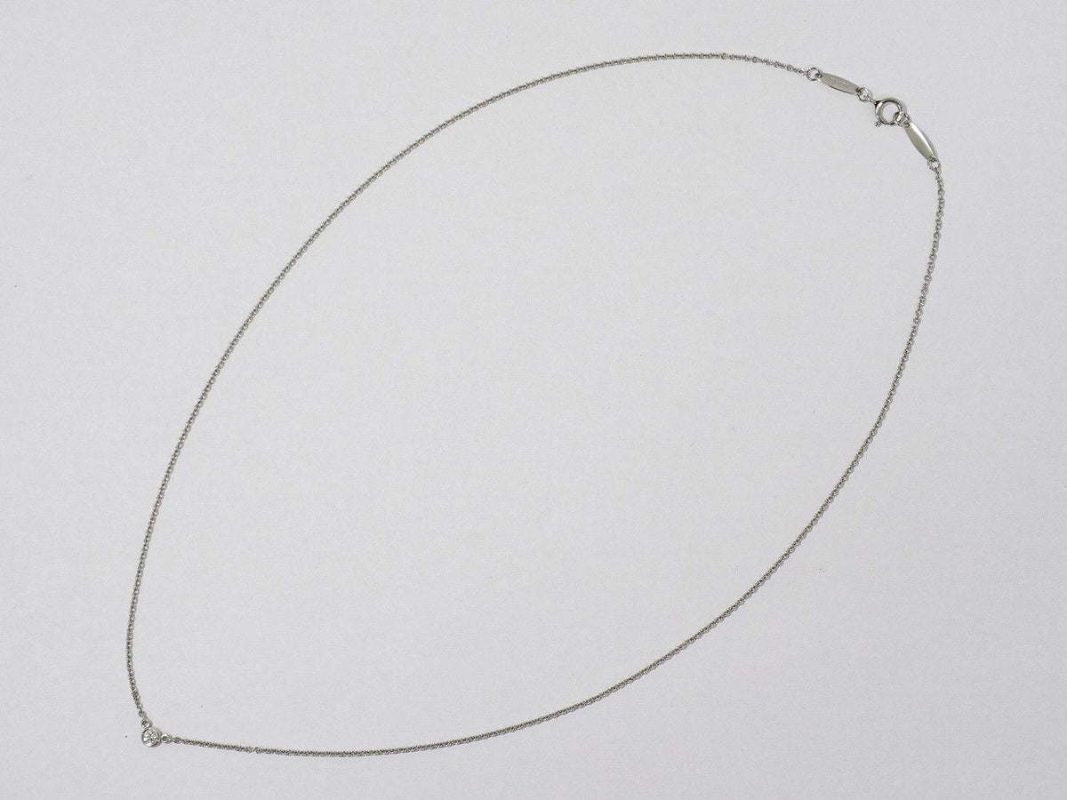 Tiffany & Co by the Yard Diamond Pendant Platinum — view 2