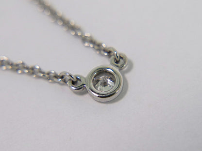 Tiffany & Co by the Yard Diamond Pendant Platinum — view 5
