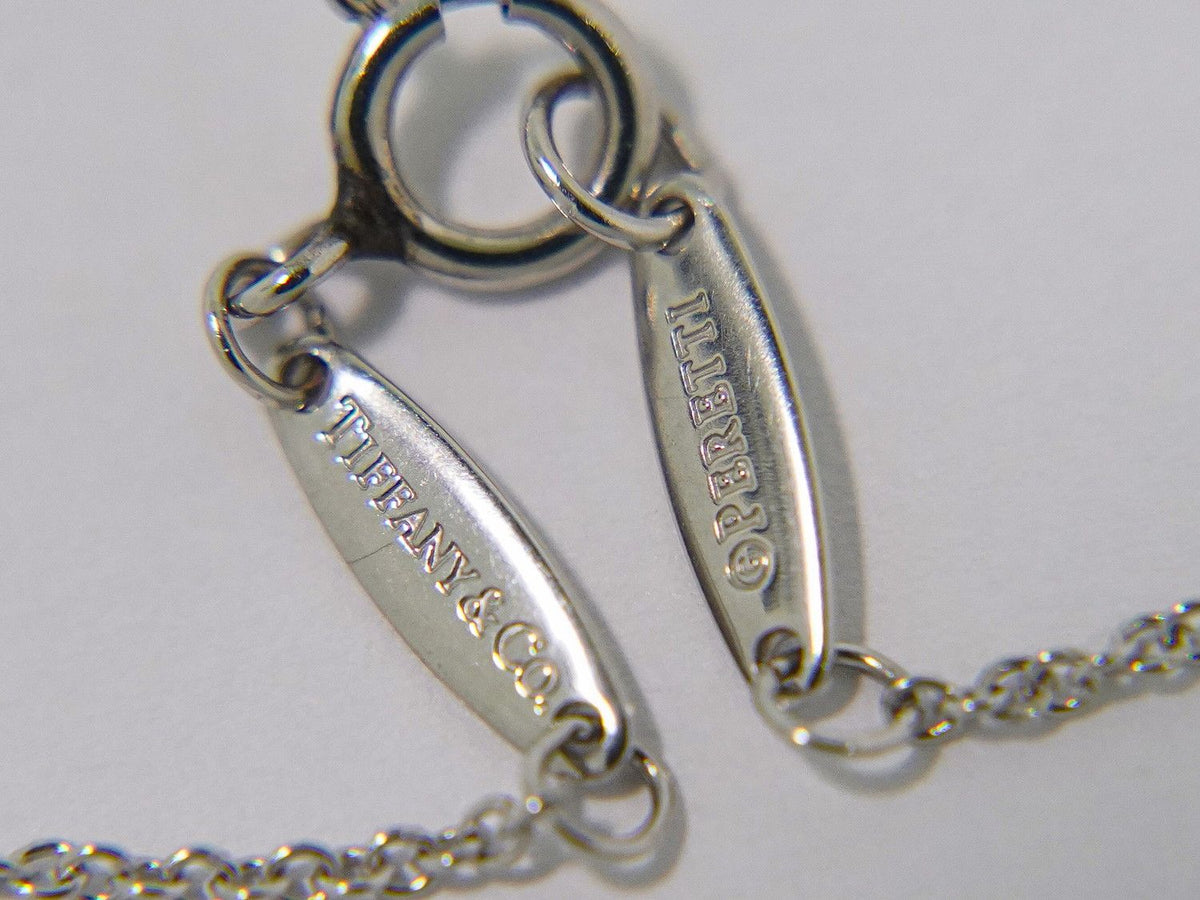 Tiffany & Co by the Yard Diamond Pendant Platinum — view 7