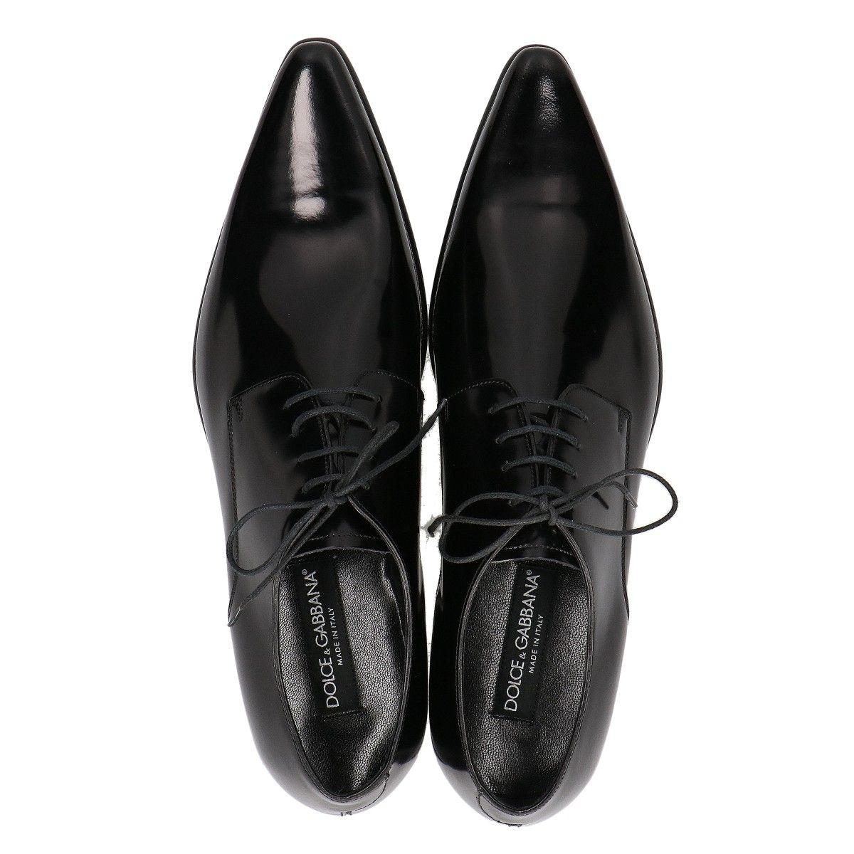 Dolce & Gabbana Patent Leather Lace-up Shoes — view 5