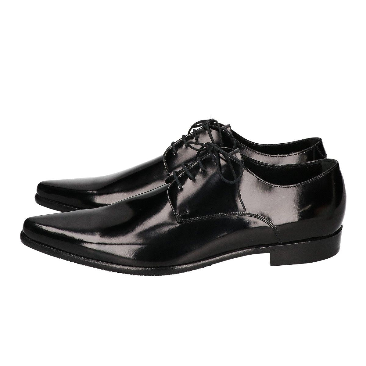 Dolce & Gabbana Patent Leather Lace-up Shoes — view 2