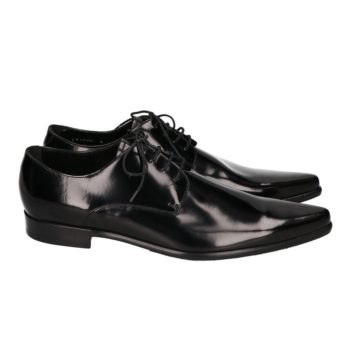 Dolce & Gabbana Patent Leather Lace-up Shoes — view 4