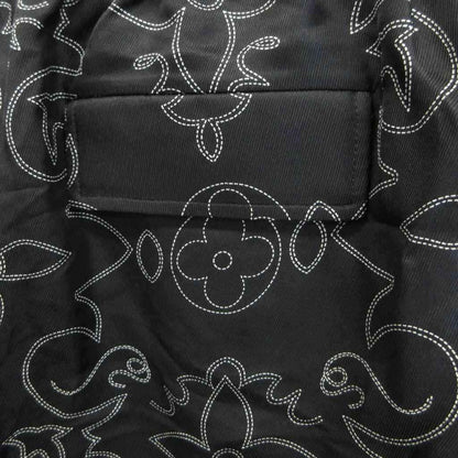 Louis Vuitton Shorts Silk 100% LV Arabesque Motif All Over Print Drawstring 50 — view 5