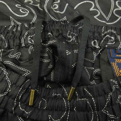 Louis Vuitton Shorts Silk 100% LV Arabesque Motif All Over Print Drawstring 50 — view 6