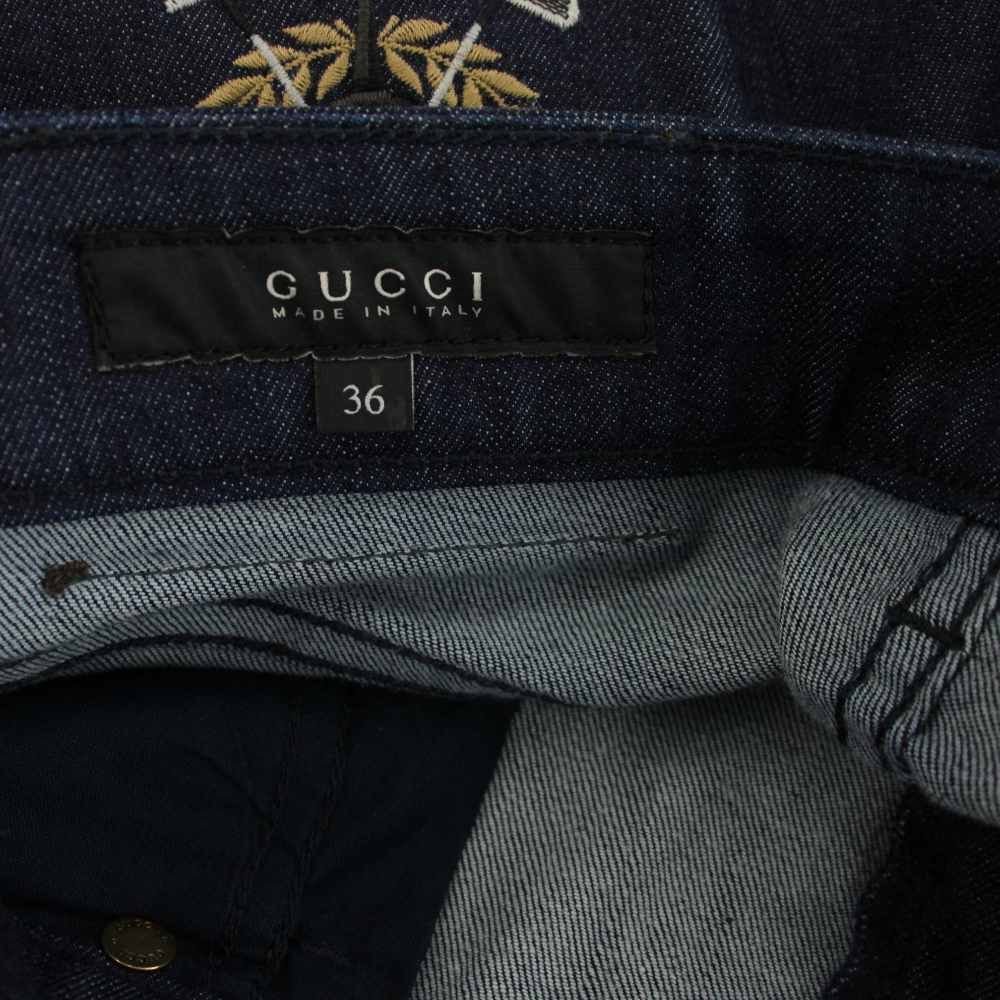 Gucci Denim Pants Jeans Flare Blue 36 — view 4