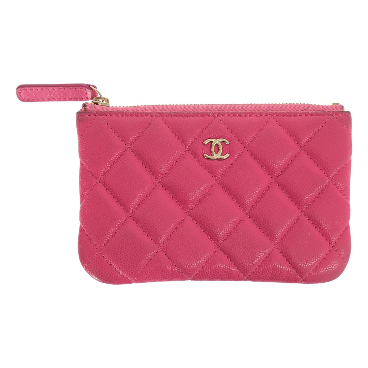 Chanel Quilted Classic Mini Pouch Pink