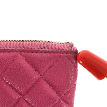 Chanel Quilted Classic Mini Pouch Pink — view 6