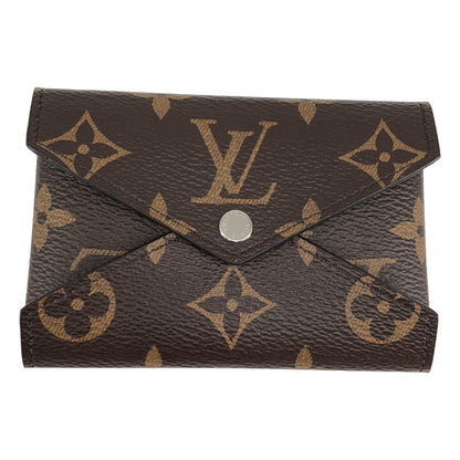 Louis Vuitton Card Case Kirigami Leather Monogram Coin Purse Brown