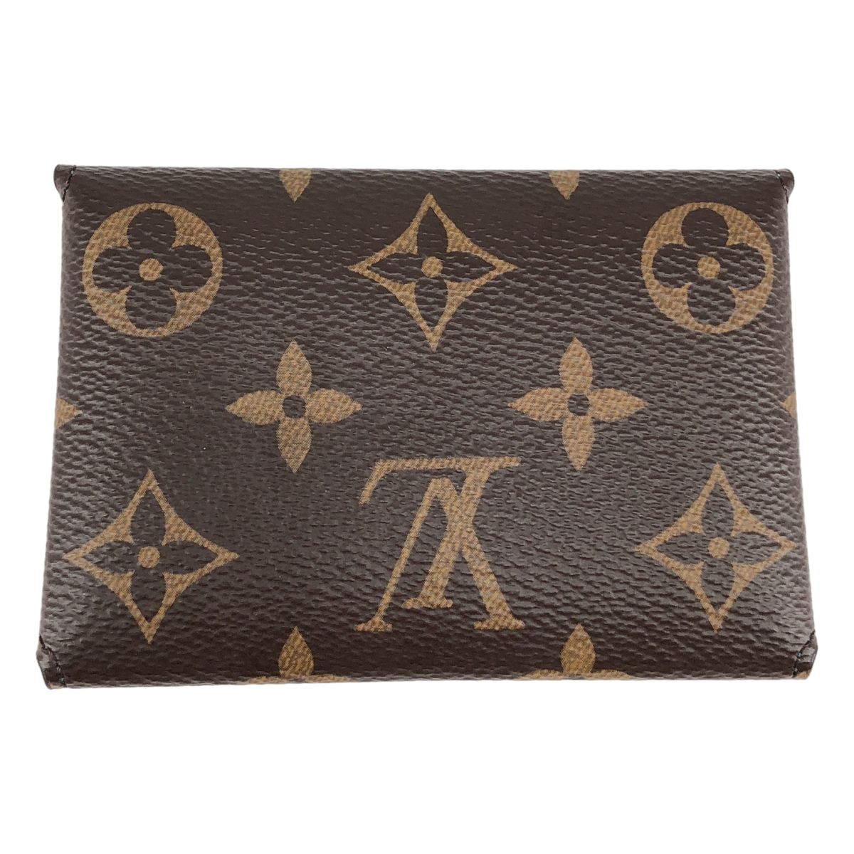 Louis Vuitton Card Case Kirigami Leather Monogram Coin Purse Brown — view 2
