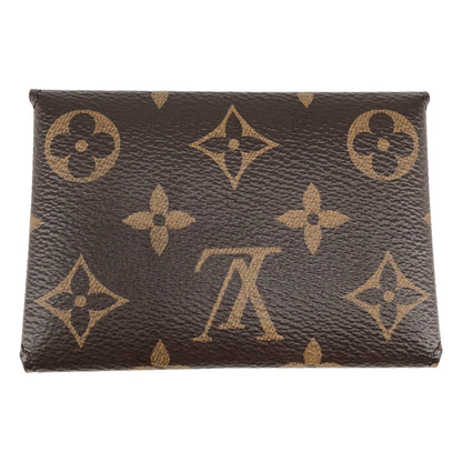 Louis Vuitton Card Case Kirigami Leather Monogram Coin Purse Brown — view 2