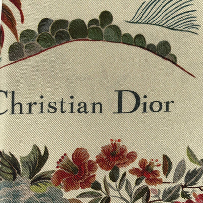 Dior Silk Square Scarf Multicolor — view 3