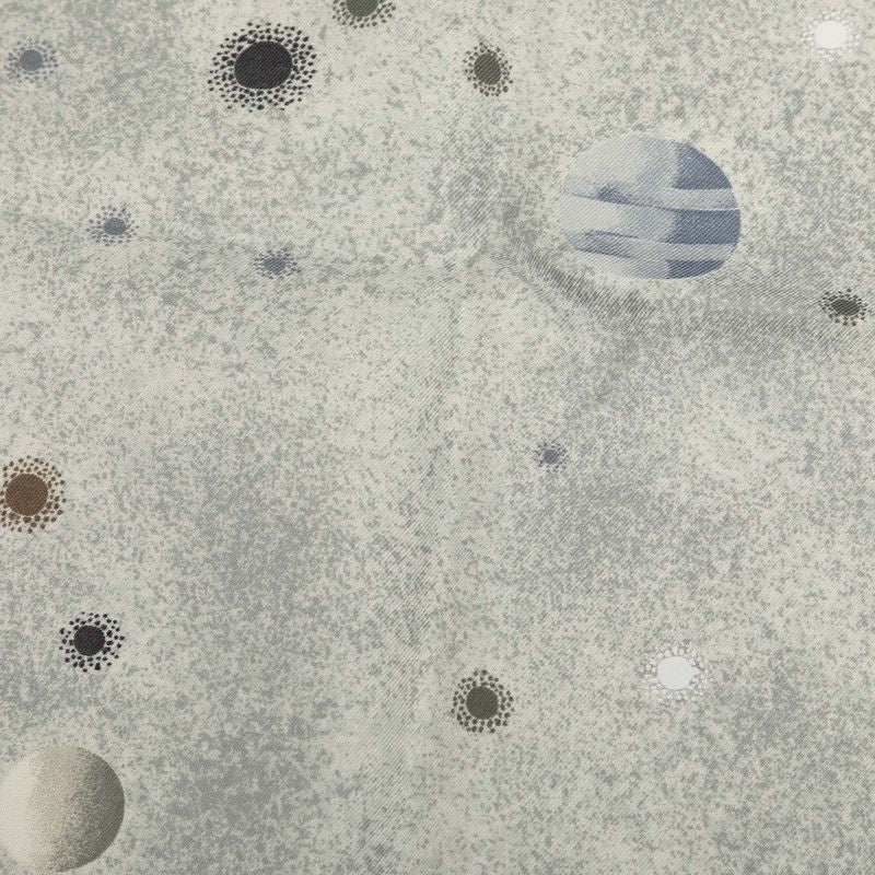 Hermes Carre 90 la Voie Lactee Milky Way Scarf Gray Multicolor Silk — view 6